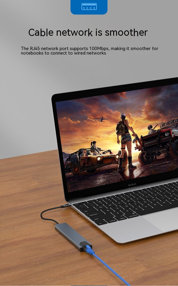 Type-c Expansion Dock 8 In 1