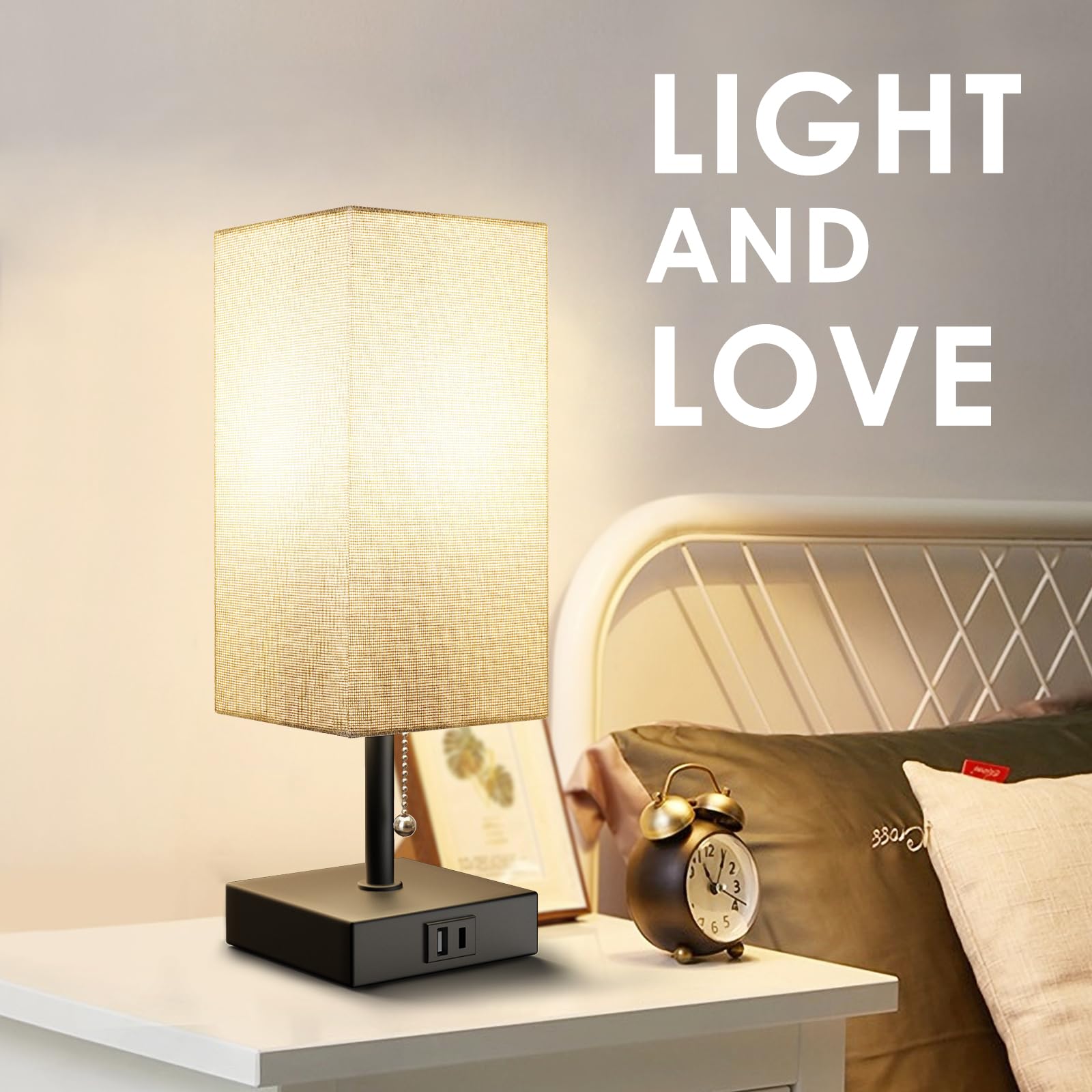 Bedside Table Lamp