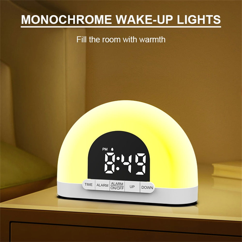 LED Alarm Clock Lamp