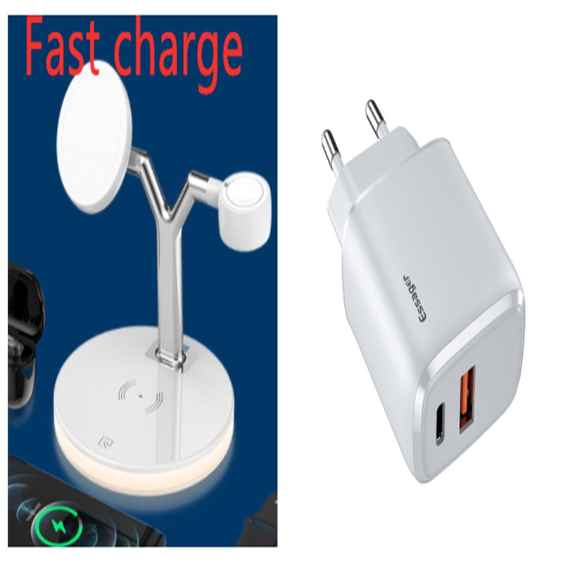 3-in-1 Magnetic Wireless Charger (15W)