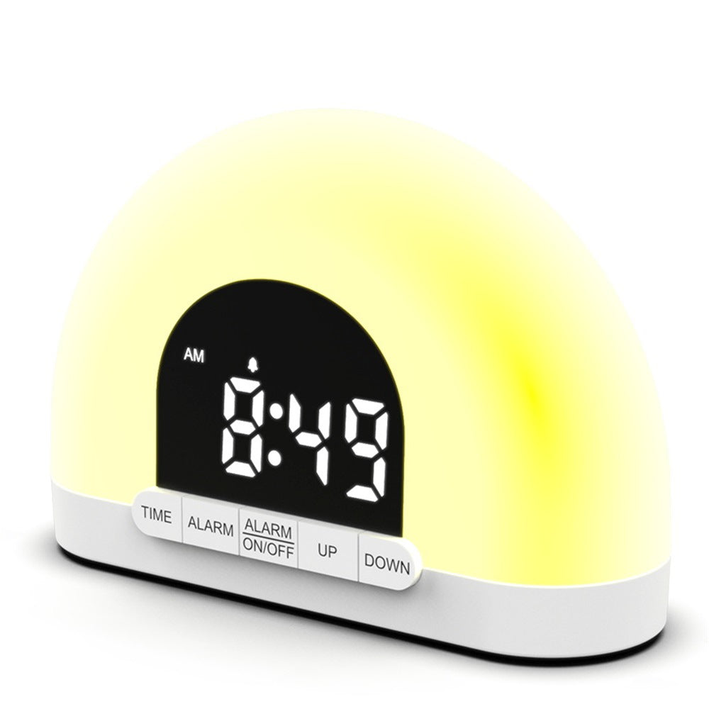 LED Alarm Clock Lamp
