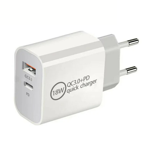 18W Dual Port USB Charger